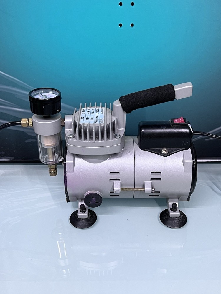Central Pneumatic S34843 Mini Air Compressor 1/8HP Model Airbrushing War Hammer