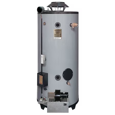 Rheem-Ruud Gnu75-125 Natural Gas Commercial Gas Water Heater, 75 Gal, 120V Ac,
