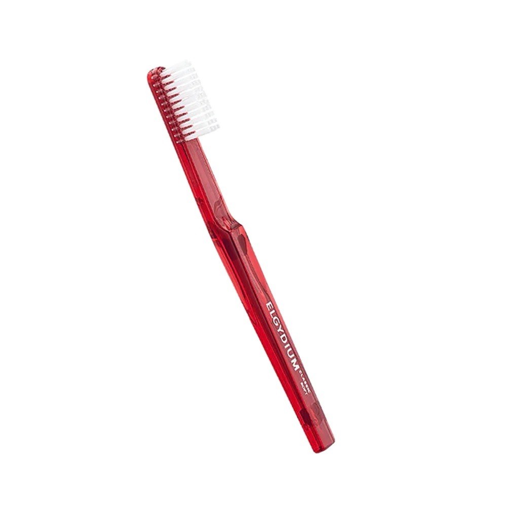 *NEW* Elgydium Classic Toothbrush- Hard, Red