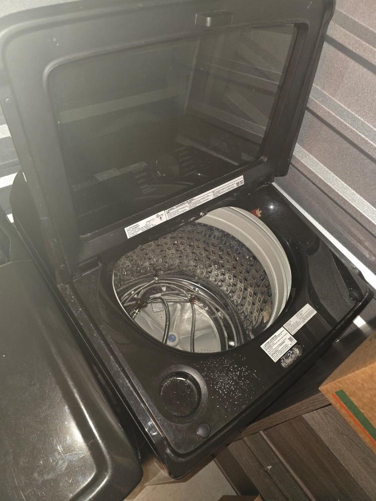 Samsung Electric Smart Washer/Dryer Combo Black