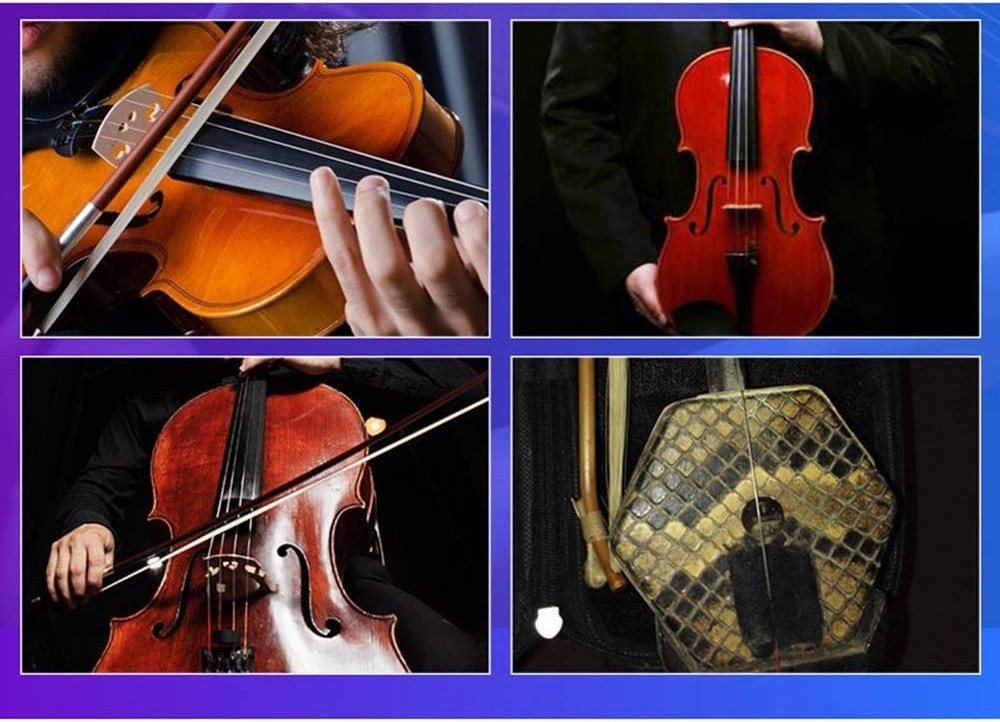 Rosin Natural for Violin Cello Viola Light Low Dust Bows String...