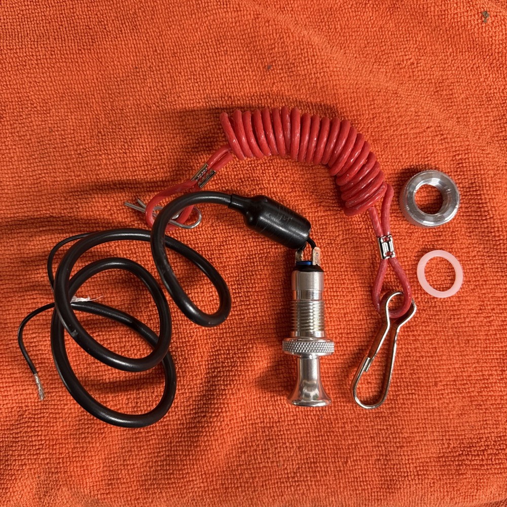 PINGEL - 611 - Panel Mount Tether Kill Switch open