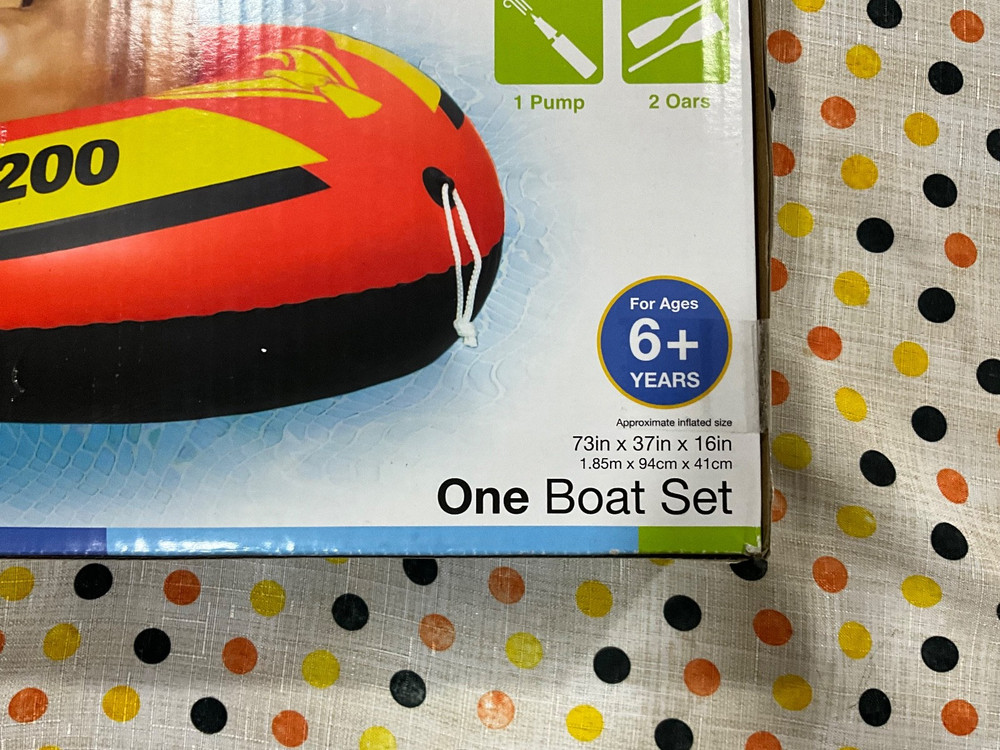 Intex boat Explorer 200 boat set