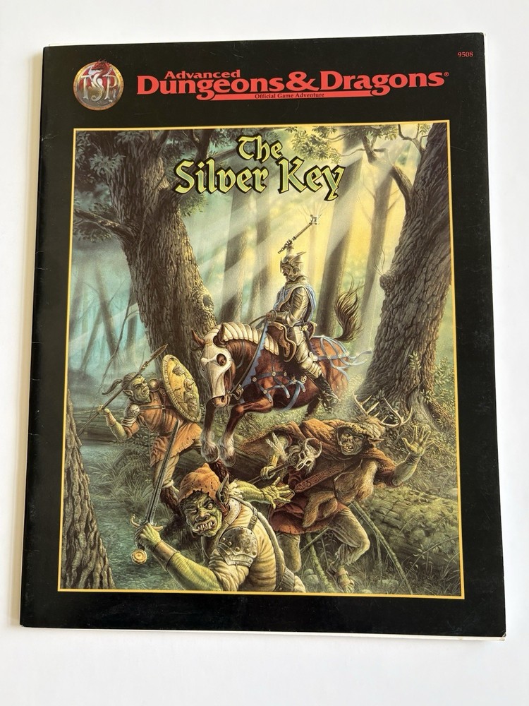 Advanced Dungeons and Dragons The Silver Key TSR 1996