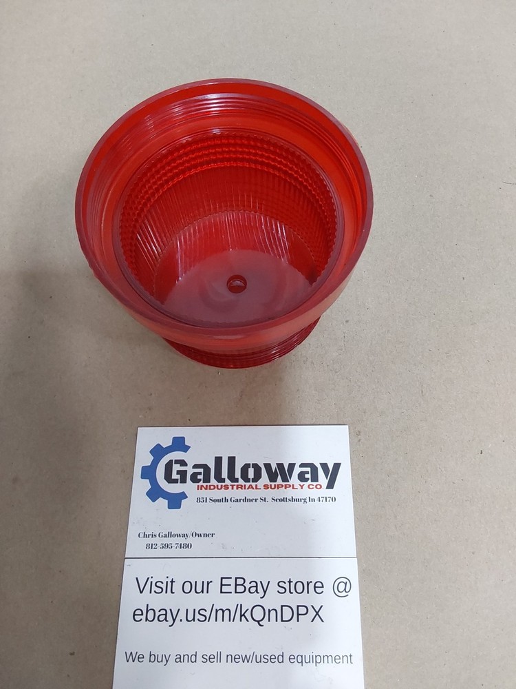 SIGNAL LIGHT BEACON RED DOME