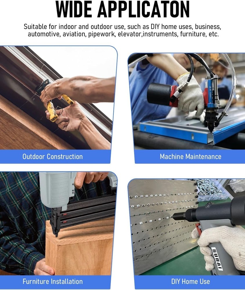 Pop Rivets Assortment with Storage Case