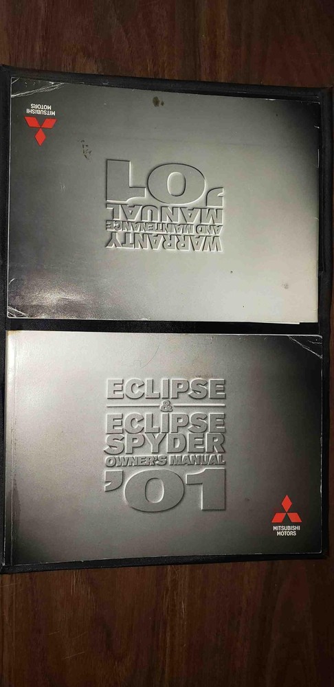 Owners Manual  ECLIPSE 01