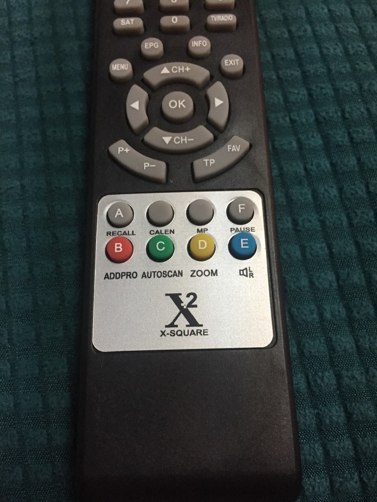 OEM Remote Control Replacement For X2 M1 DVB FTA Satellite Receiver