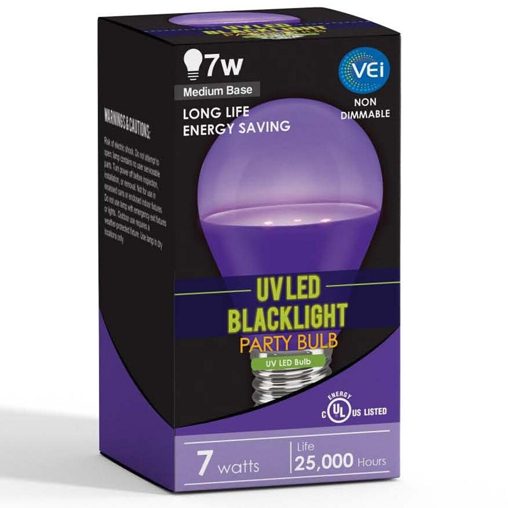Blacklight LED UV Party Bulb 7WATTS