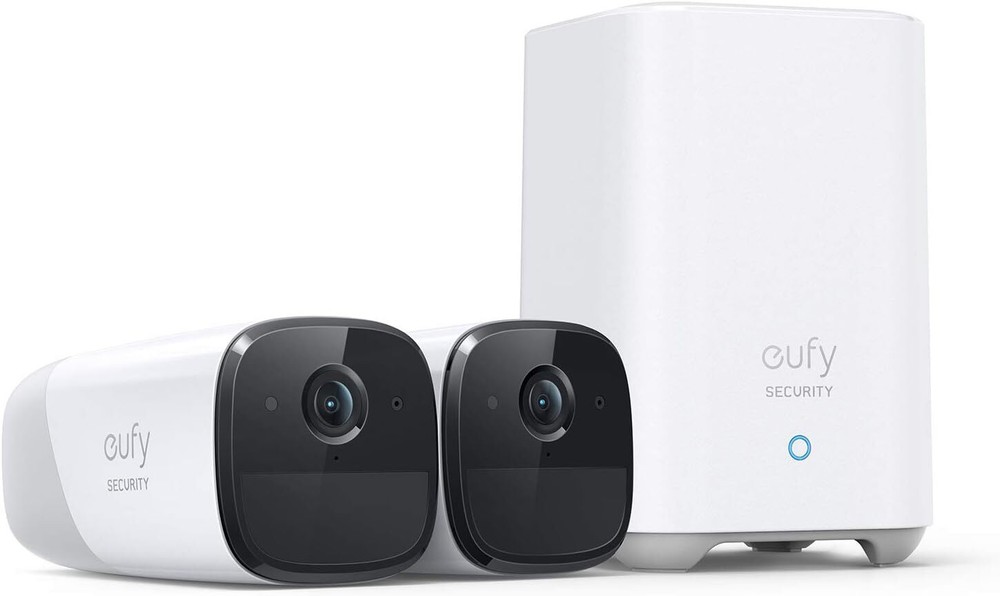 eufy eufyCam 2 Pro Wireless Home Outdoor Security System 2K 2-Cam Kit |Refurbish