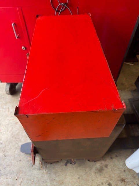 Vintage Snap On KR-420 2 Drawer Middle Intermediate Riser Box With Keys 1950s