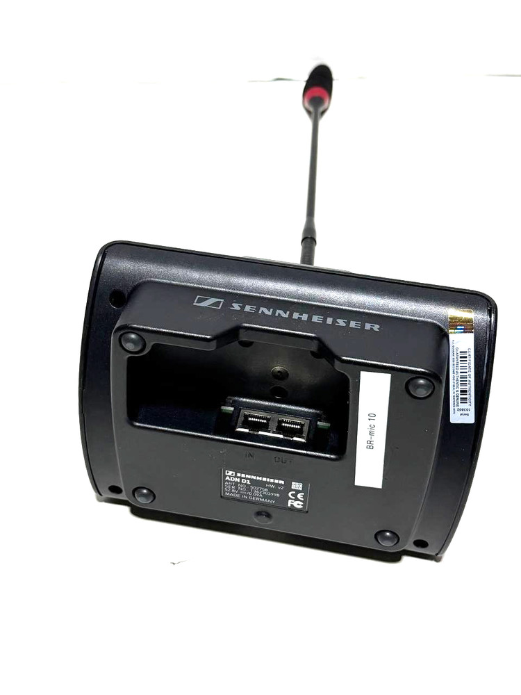 Sennheiser ADN D1 Gooseneck Conference Microphone Delegate Unit
