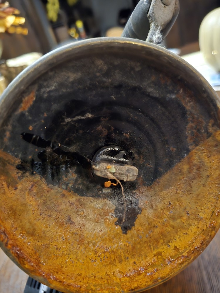 Antique empty Brass Torch