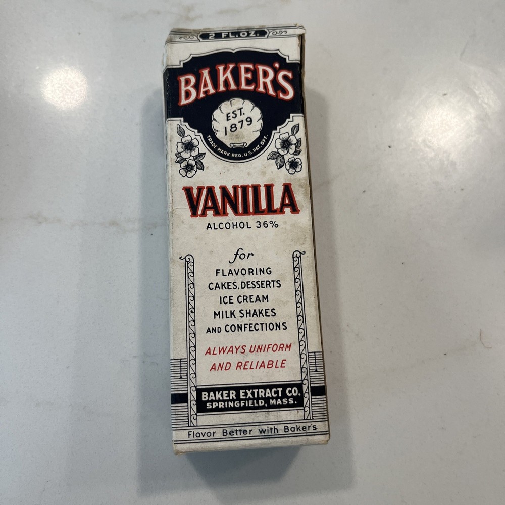Baker’s  Pure Extract Vanilla Box Only