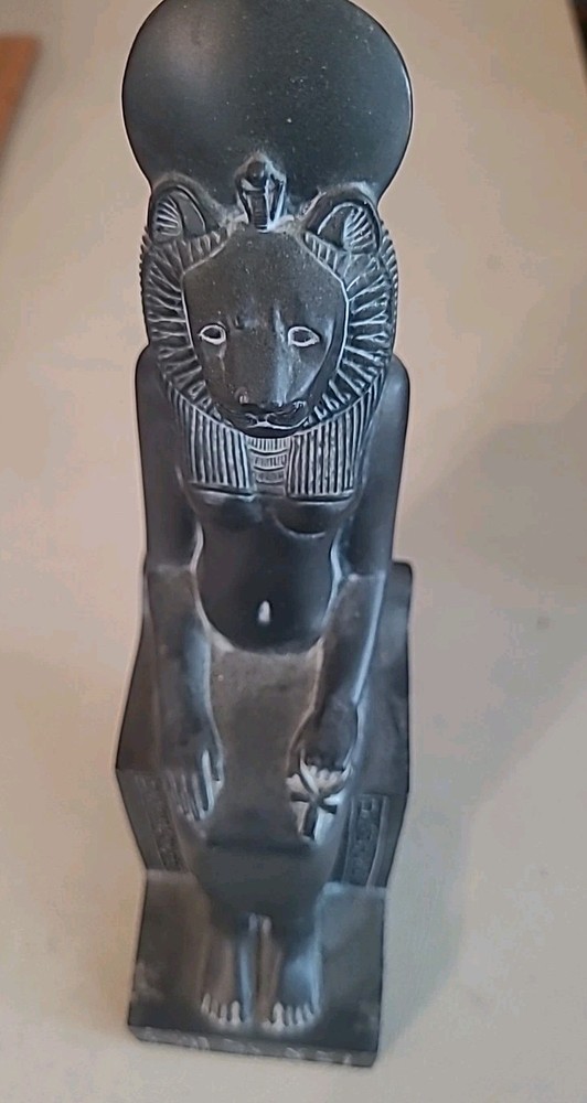 Sekhmet Sitting Great Goddess Statue, Replica