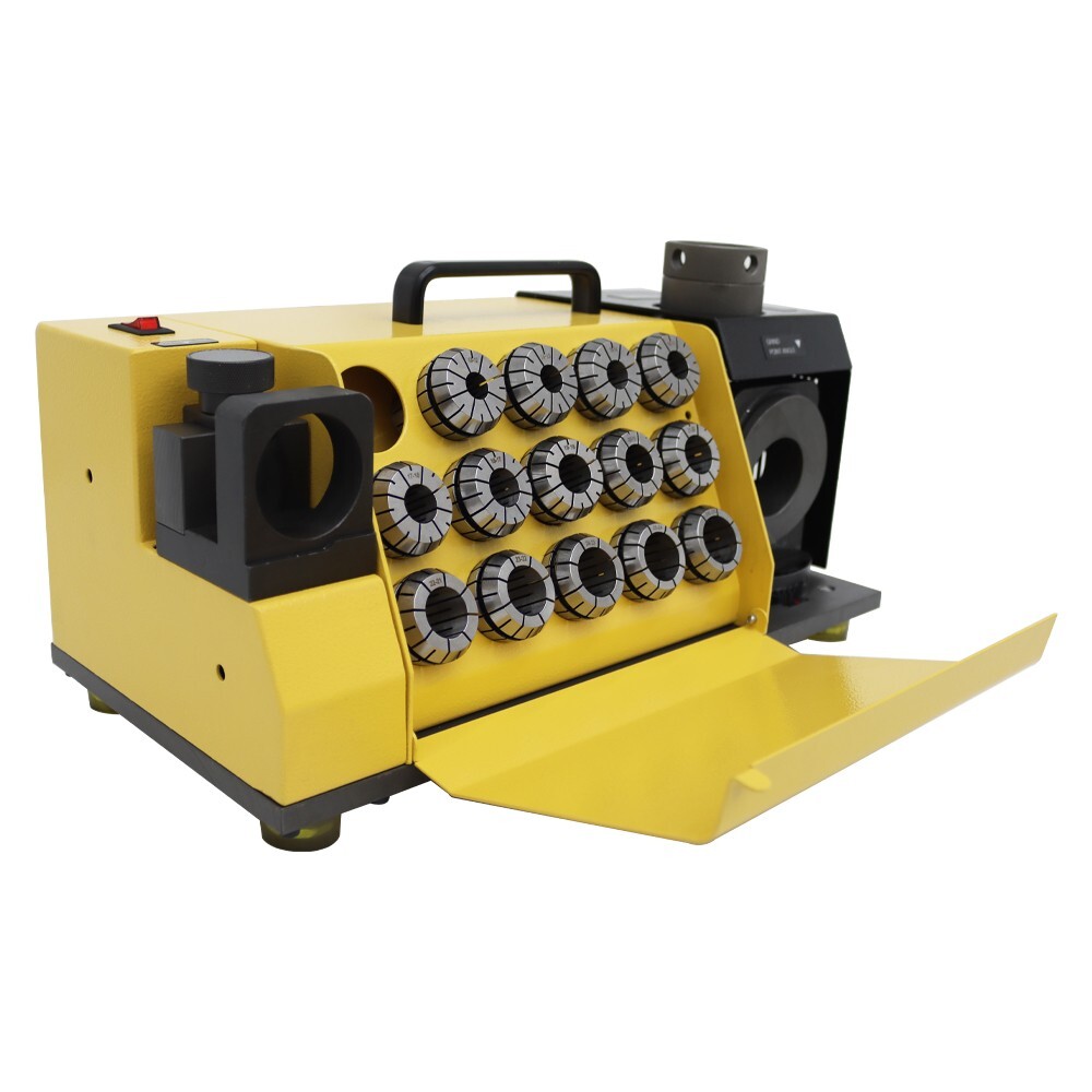Drill Bits Sharpener 13-26mm Drill Bits Sharpener Equipment 4400rpm Yellow Color