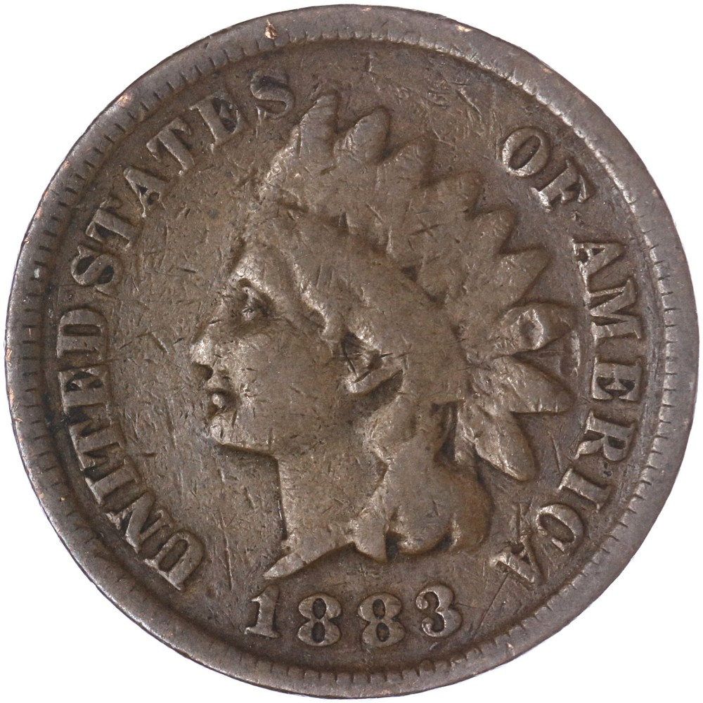 1883 (P) Indian Head Cent Good Penny GD