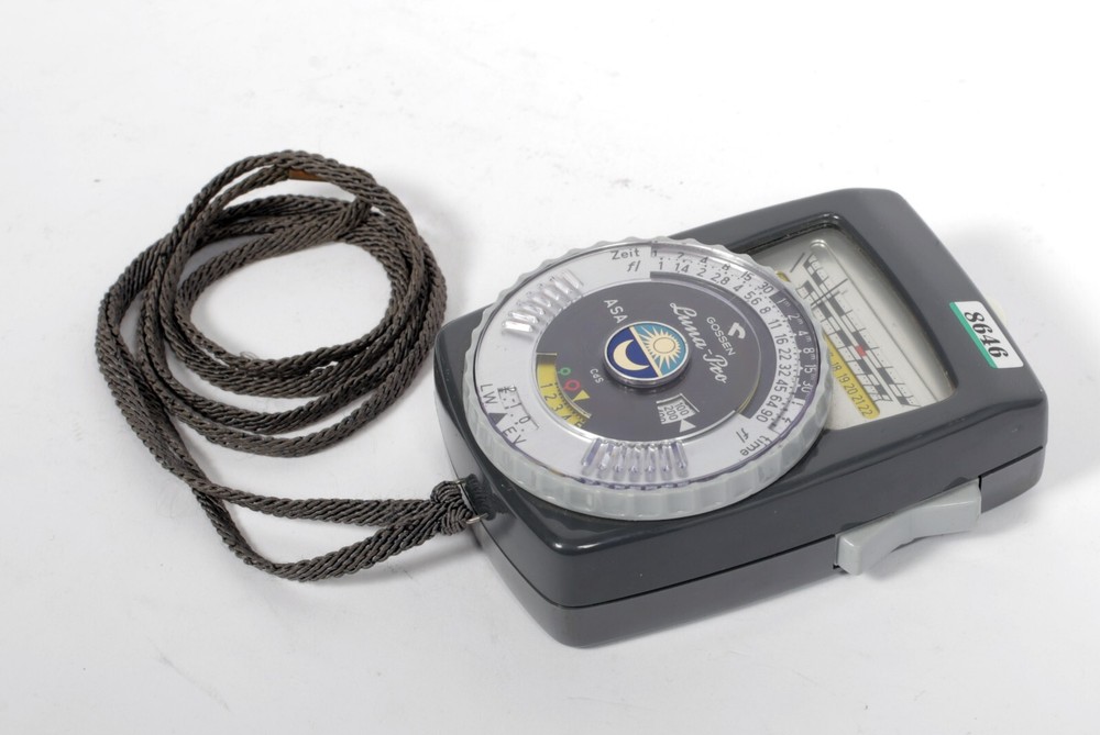 Gossen Luna pro light meter TESTED #8646