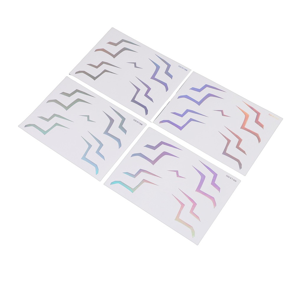 2-4 Pcs Temporary Stickers Water Proof Anime Theme Temporary Body Sticker