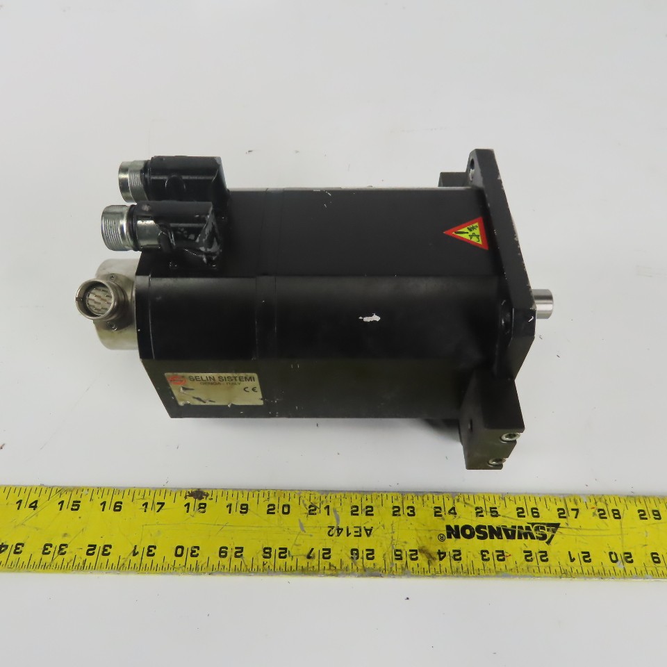 Selin Sistem 578823 Servo Motor W/Encoder From a Bystar 3015 Laser