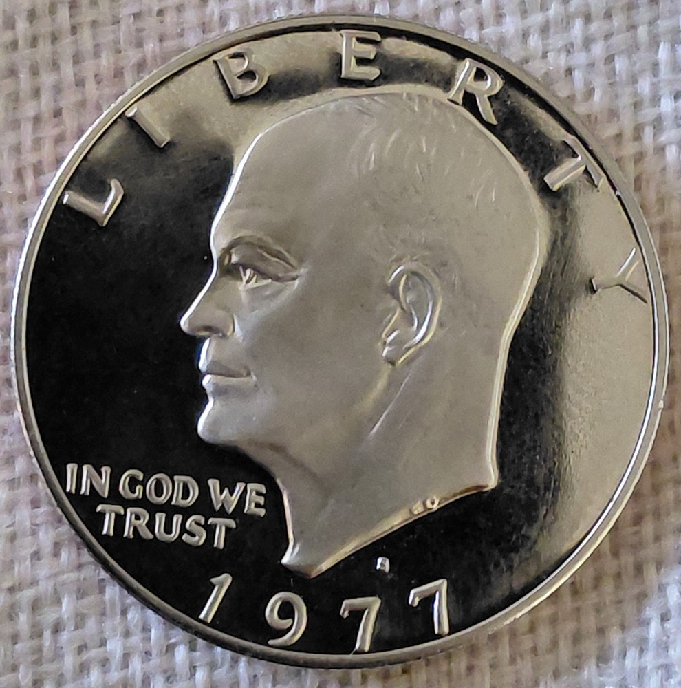 1977-S Proof Eisenhower Dollar 1$