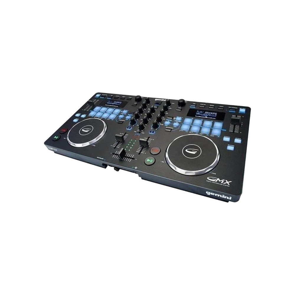 Gemini GMX Professional 2 Channel DJ Mixer Media Controller System