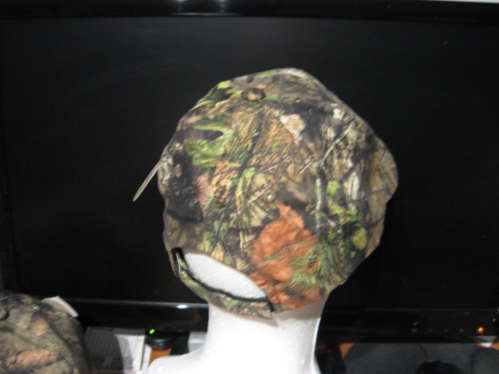 Mossy Oak Country Camo Cap Solid Panel Hunting Hat / Adjustable Closure / OSFM