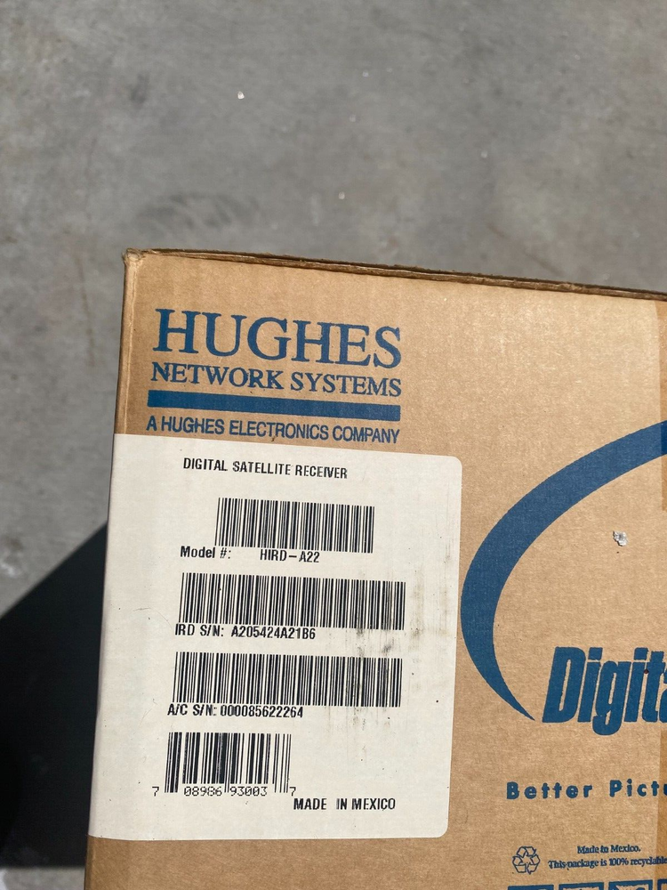 Hughes Digital Satellite System Receiver HIRD-A22