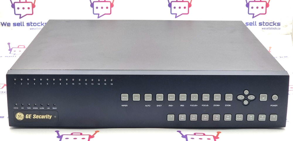 GE SECURITY DVSRPRO-16-5H-S Digital Video Recorder