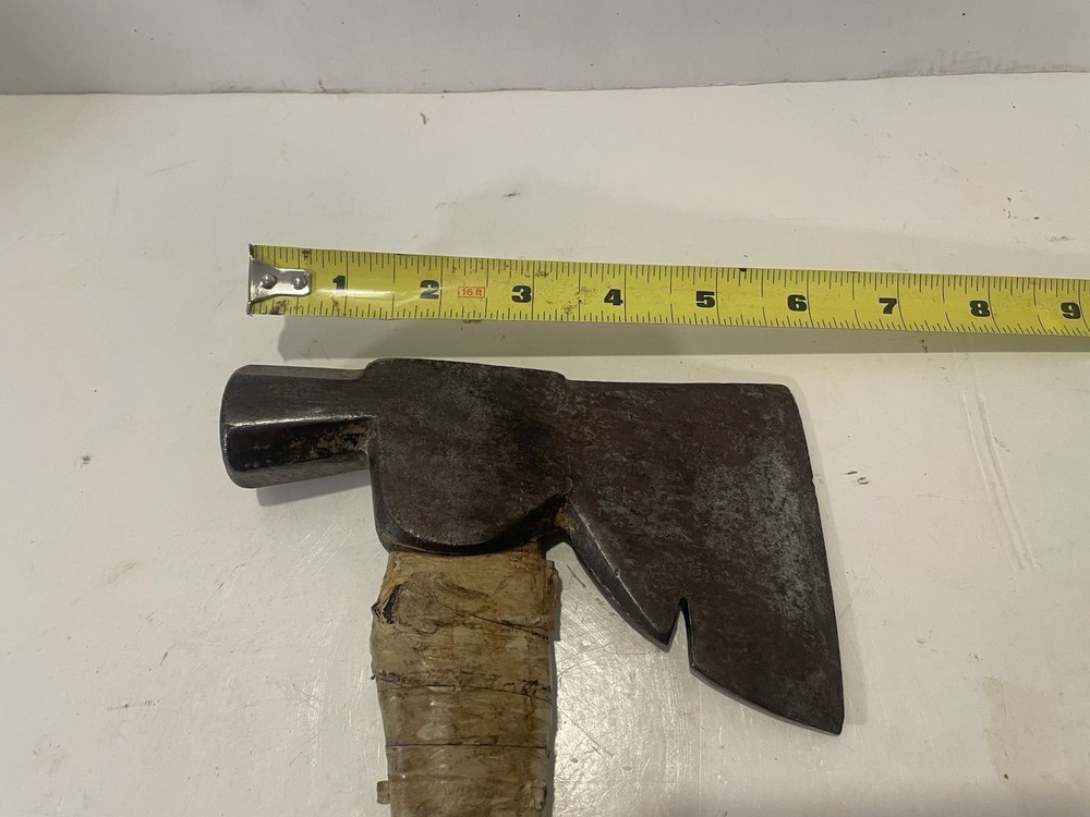 Vintage Plumb Carpenter Hatchet , Hammer , axe. Wood Handle Sheath