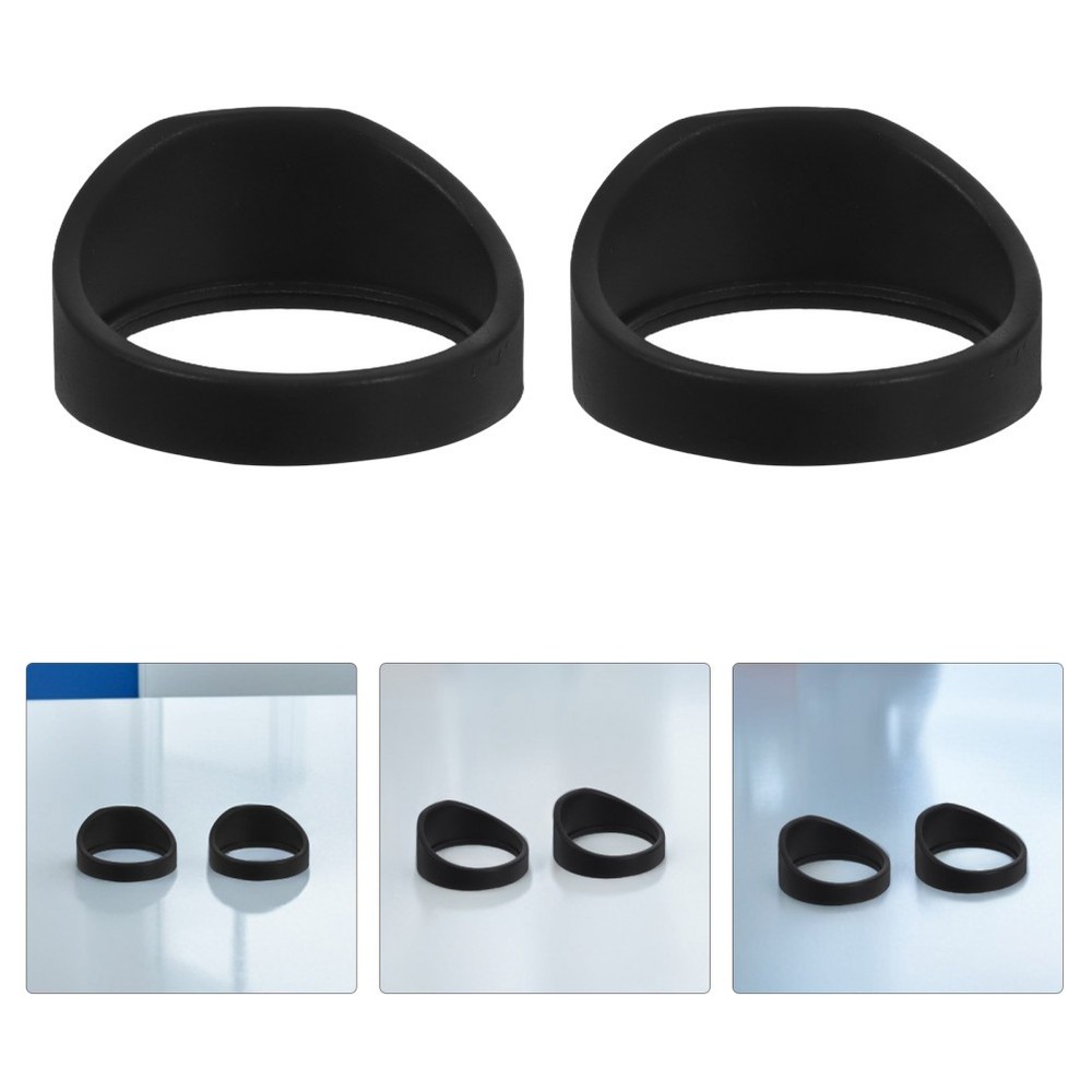 4 PCS Scope Cover Eyepiece Replacement Parts Guard for Microscope