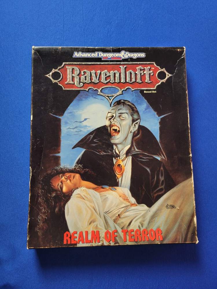 AD&D Realm of Terror Box Set - Ravenloft (Complete)