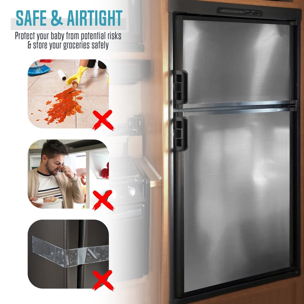 RV Refrigerator Door Latch - RV Fridge Door Latch - Fits Dometic Fridge Handle