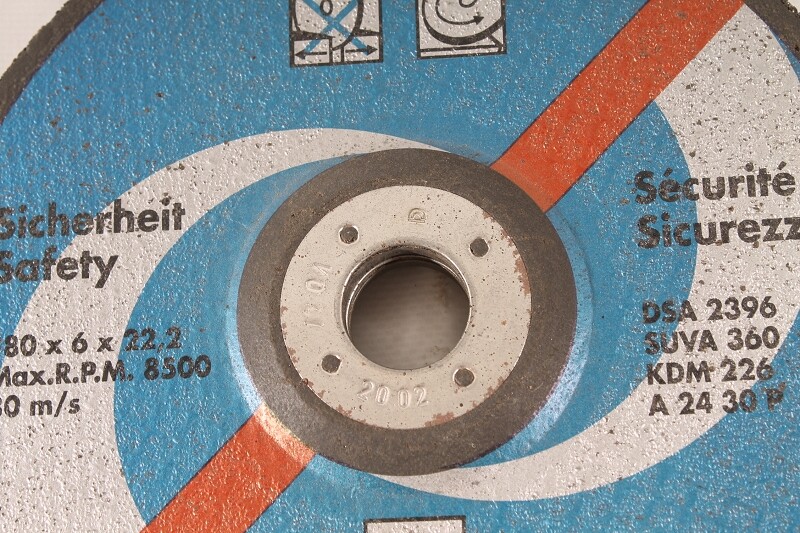 Grinding disc Roughing disc Berner 180 x 6 x 22.2