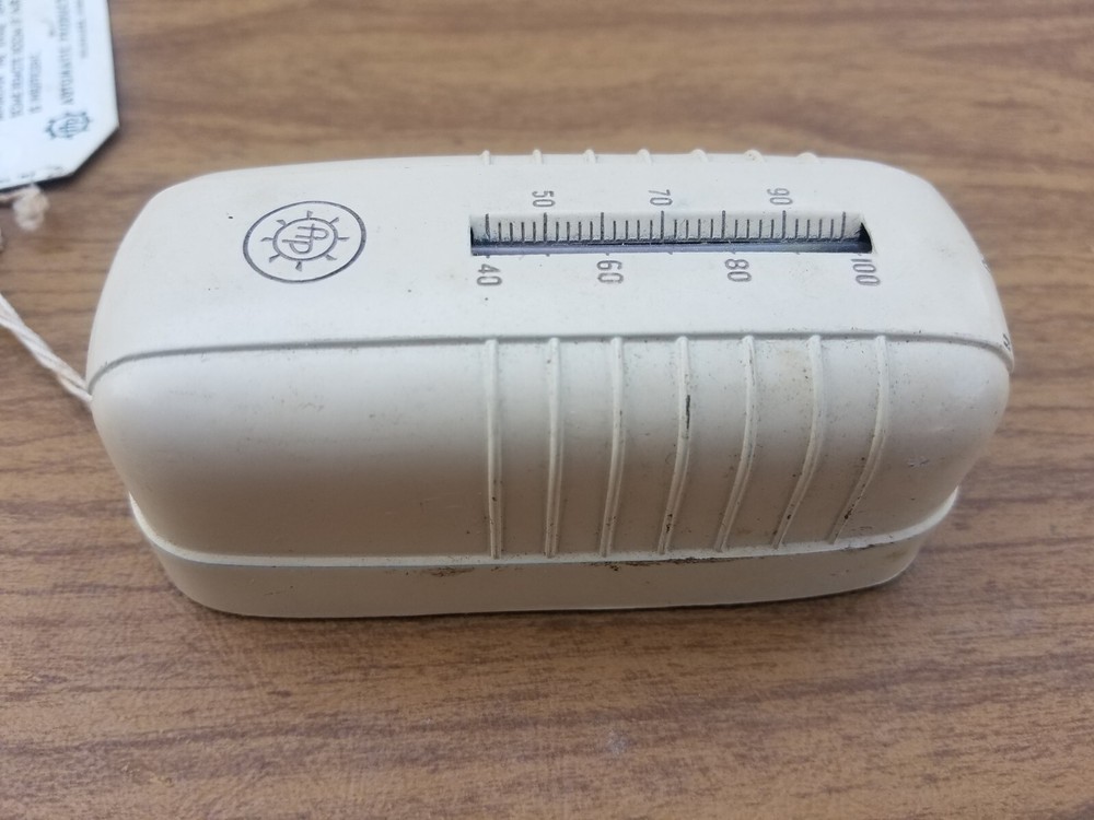 Vintage Automatic Products Co Art Deco Style Thermostat - Untested