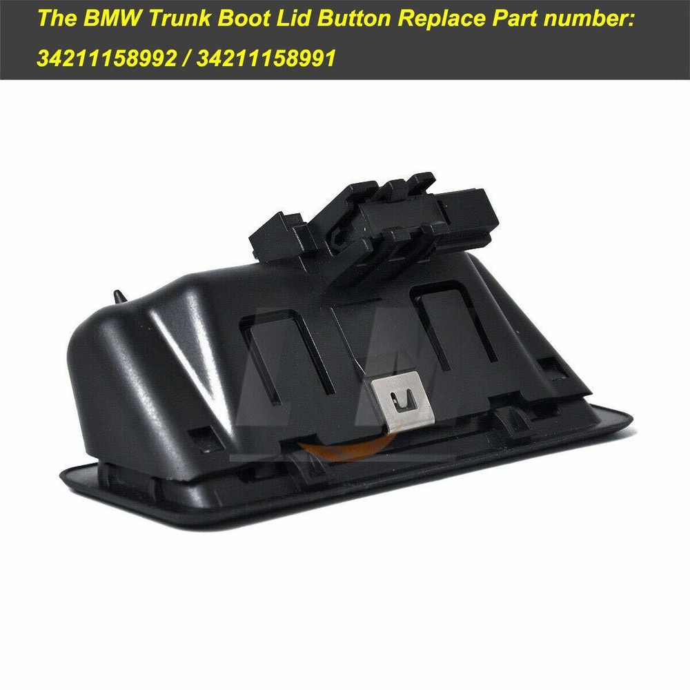 Boot Tailgate Handle Trunk Handle Release Switch For BMW E60 E90 E91 51247118158