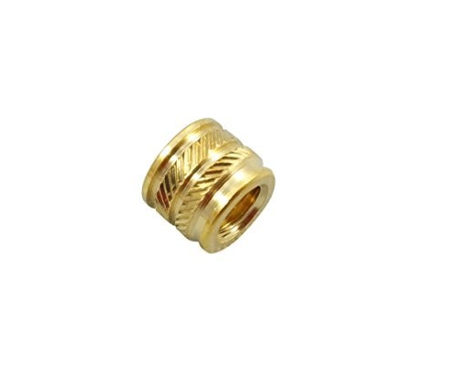 1/4-20 Threaded Heat Set Inserts for 3D Printing - 20 Pack, Short Length