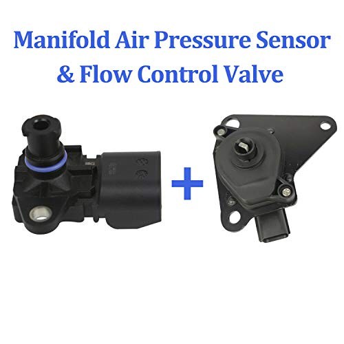 Intake Manifold w/Runner Control Valve & Air Pressure Sensor Compatible with