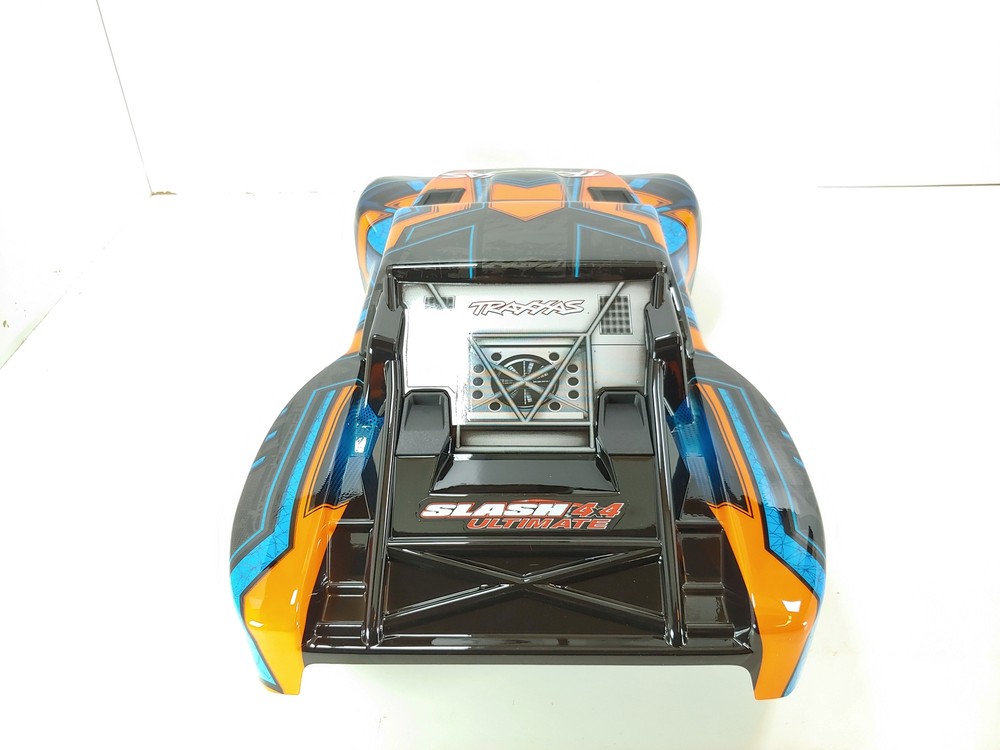 NEW VERSION Traxxas Slash 4x4 Ultimate Short Course Body w/ CLIPLESS MOUNT Orang