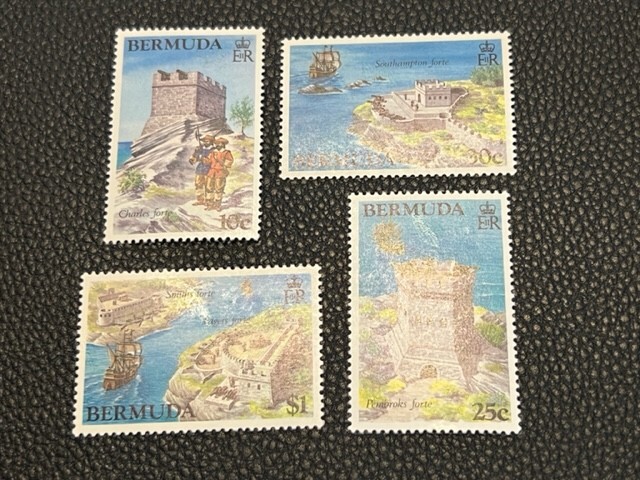 Bermuda stamp 429-432 MH