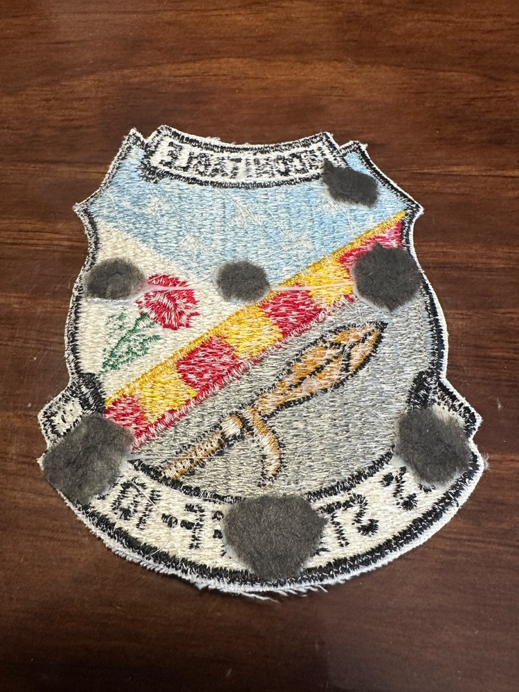 Vintage US Navy USS Stein FF-1065 Ship Patch