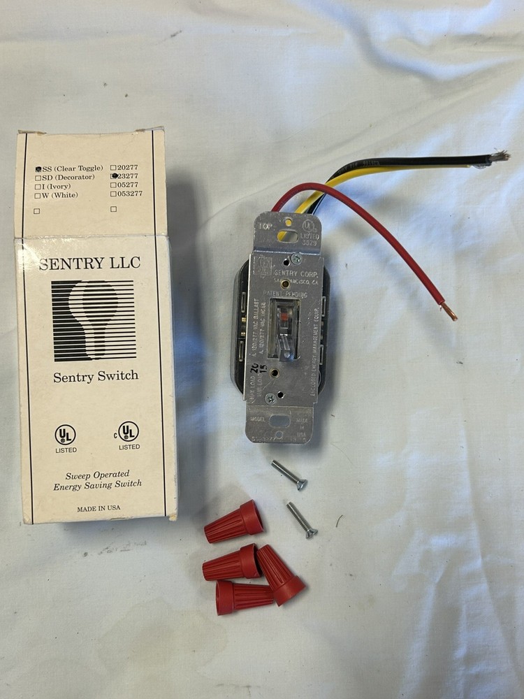 Sentry LLC Sentry Switch SS Clear Toggle #23277