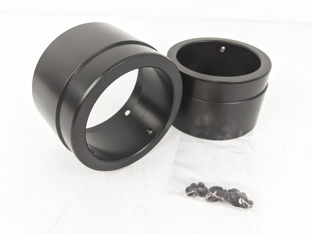 Tab Performance Black 2" Tip Compatible Exhaust Extensions for 4.5" Mufflers