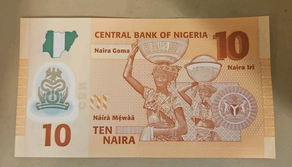 2013 Nigeria 10 Naira Note