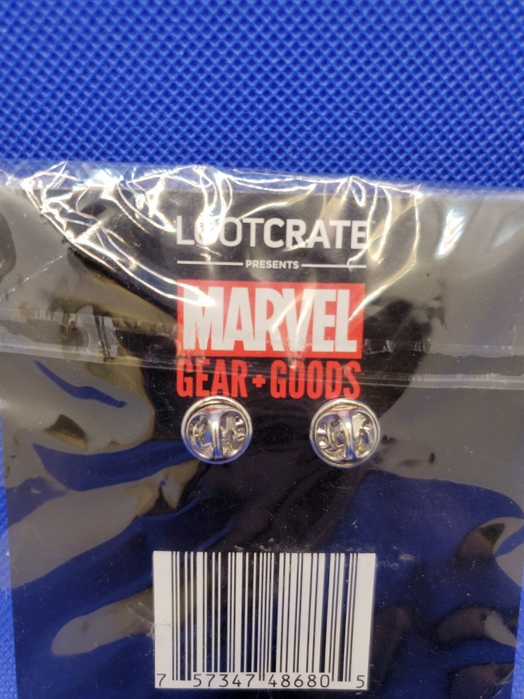 Captain Marvel Ba-Doom 2019 Pinback Pin Loot Crate Presents Marvel Comic AA