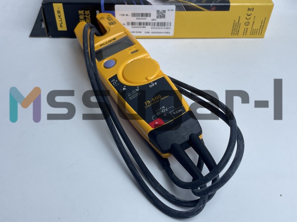 Fluke T5-600 Clamp Meter Continuity Current Electrical Tester #Z