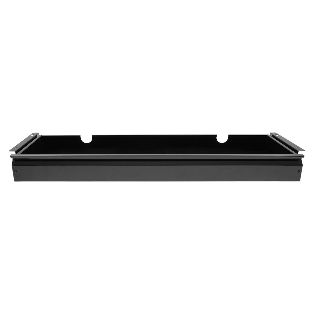 33” Black Space Saver Sliding Under Desk Storage Drawer Pull-out Drawer