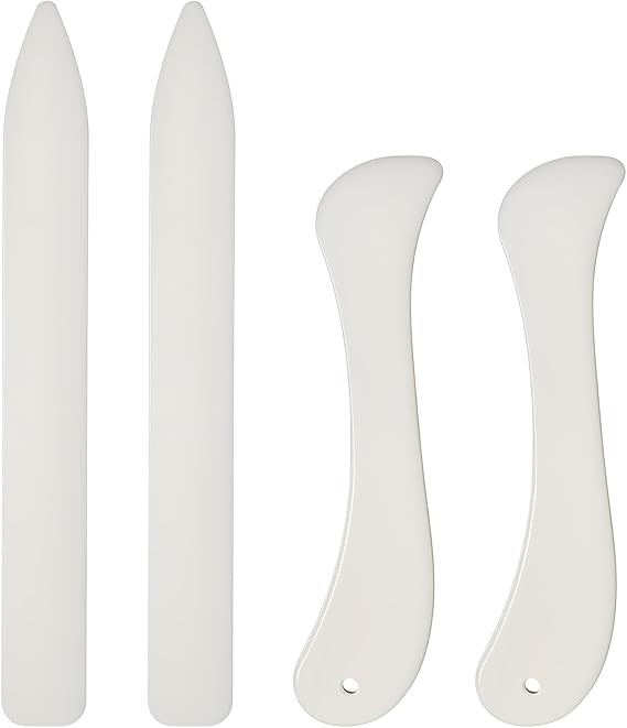 4 Pcs Bone Folders, Crease Makers Scoring Tool Creaser Set Folding Scoring