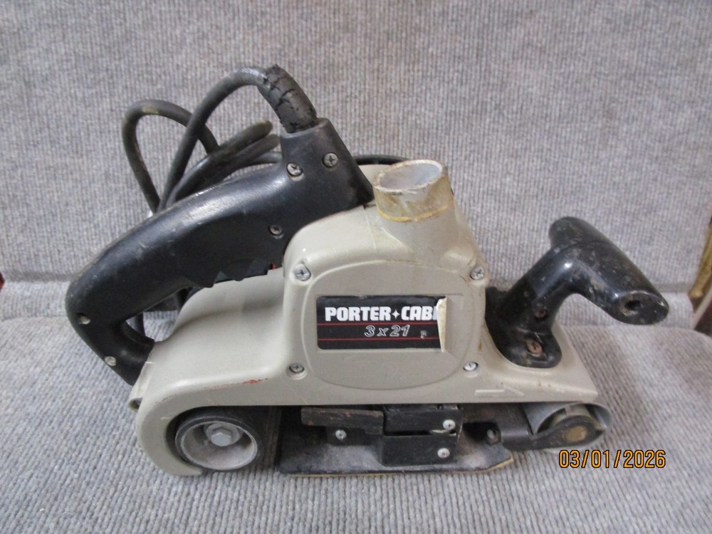Porter Cable 3x21 Variable Speed Belt Sander 352VS