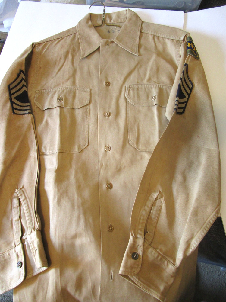 3 WW2 Shirts With Patches